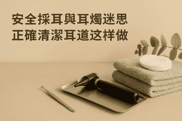 安全採耳與耳燭迷思：正確清潔耳道這樣做